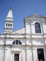 Ровинь, Кафедральный собор и колокольня со статуей Св. Евфимии